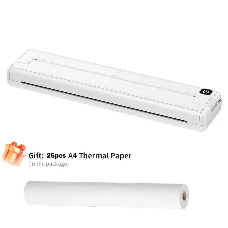 Portable Wireless A4 Thermal Printer Inkless