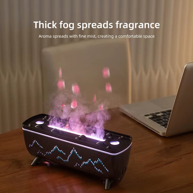Dual Nozzles Aroma Diffuser Electric Humidifier 