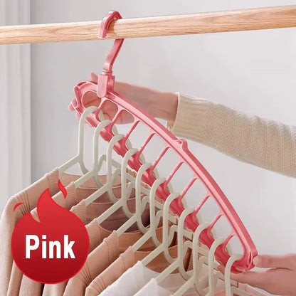 9 Hole Foldable Hanger