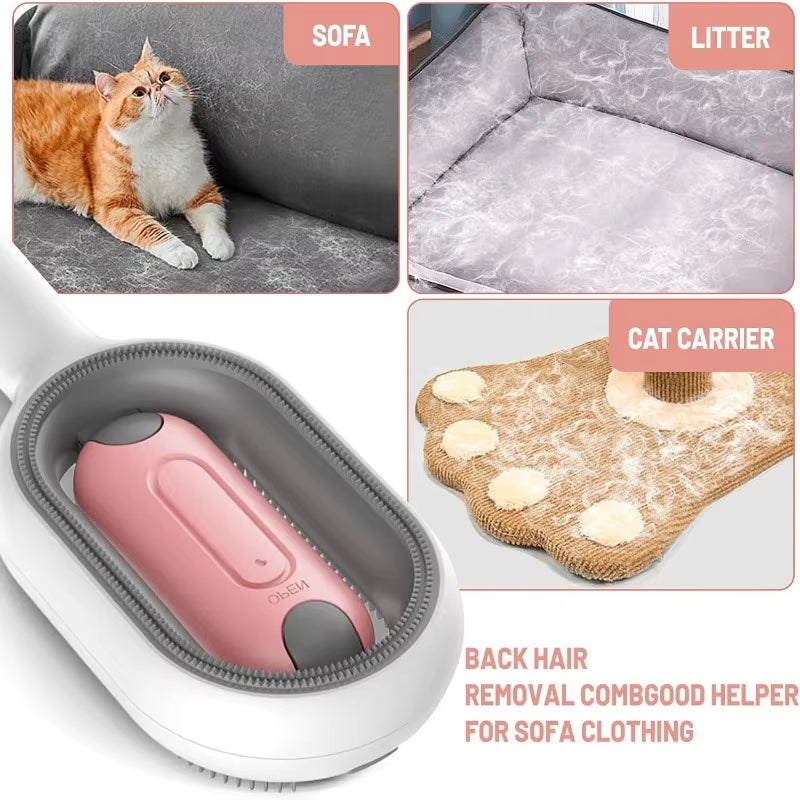 Dog and Cat Hair Cleaning Brush