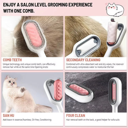 Dog and Cat Hair Cleaning Brush