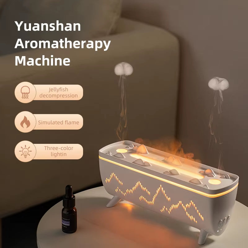 Dual Nozzles Aroma Diffuser Electric Humidifier 