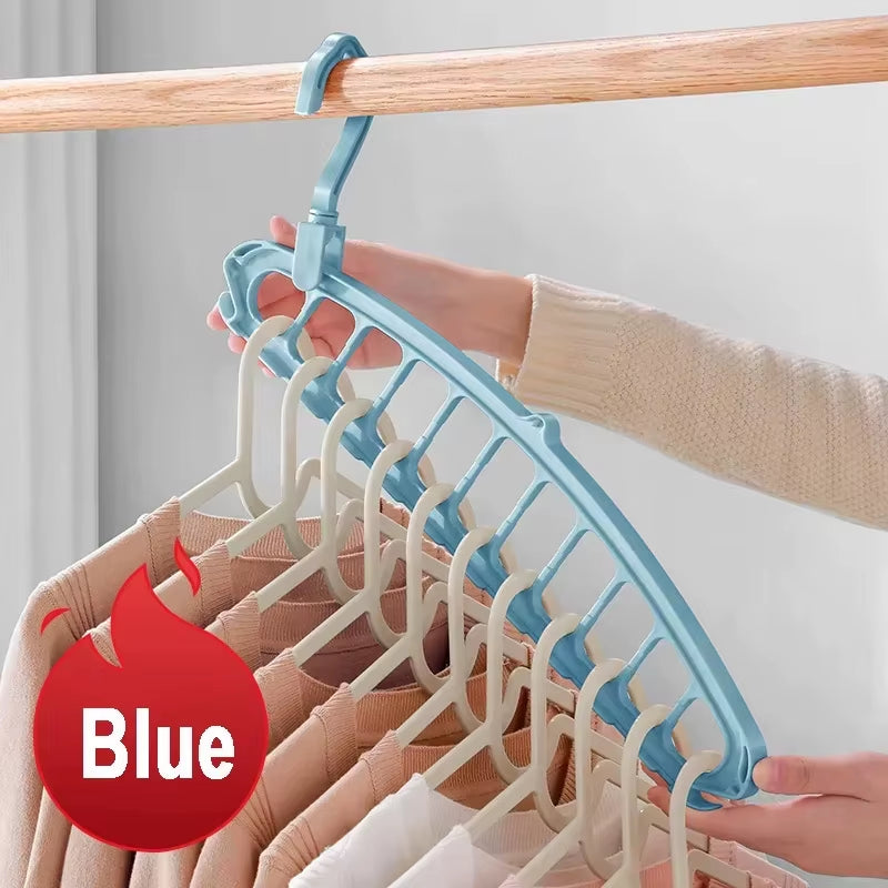 9 Hole Foldable Hanger