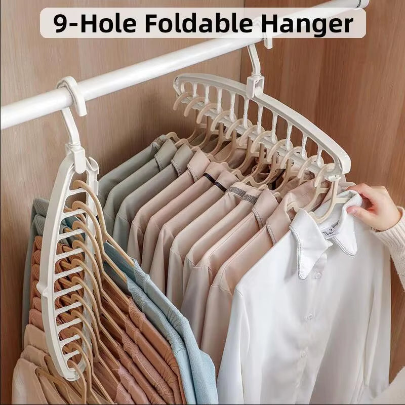 9 Hole Foldable Hanger