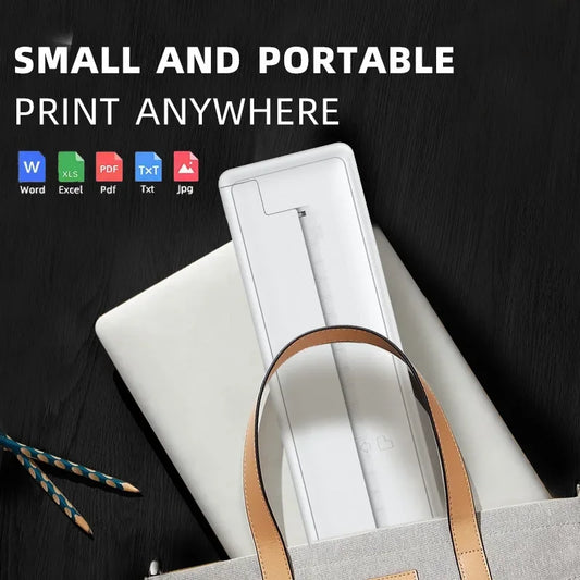 Portable Wireless A4 Thermal Printer Inkless 
