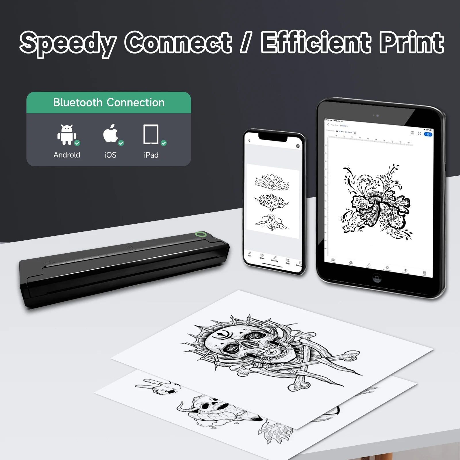  Office Printer A4 Thermal Photo Copier 