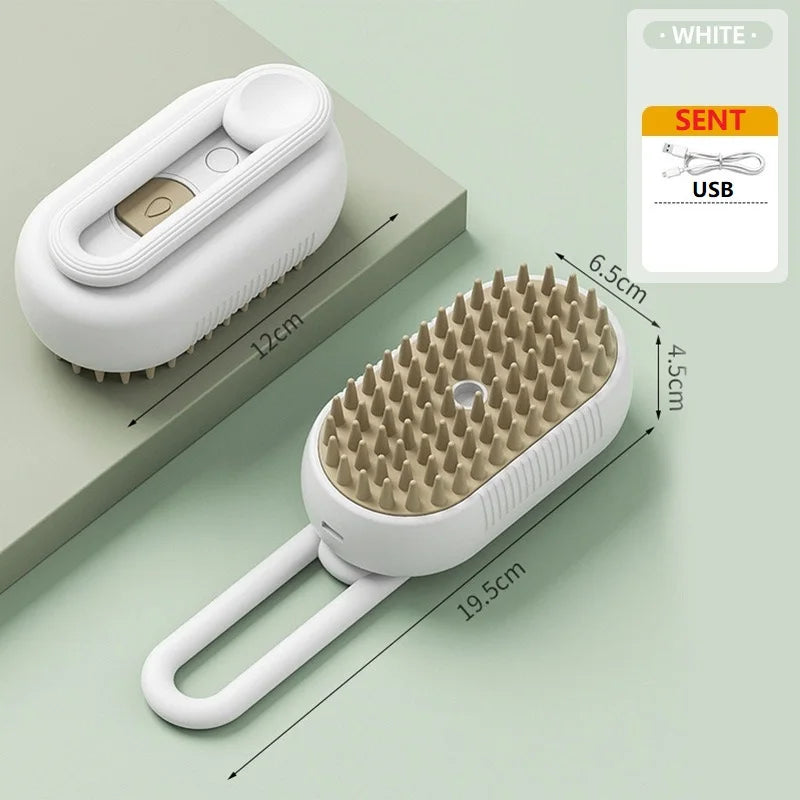Dog Cat Steam Brush 