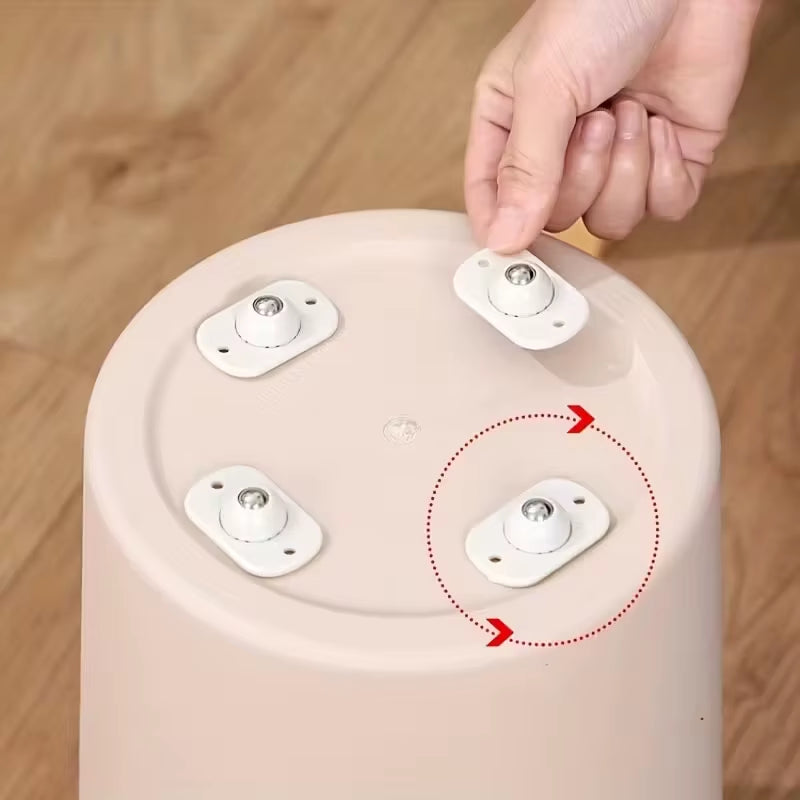 Self-Adhesive Universal Pulley Wheels