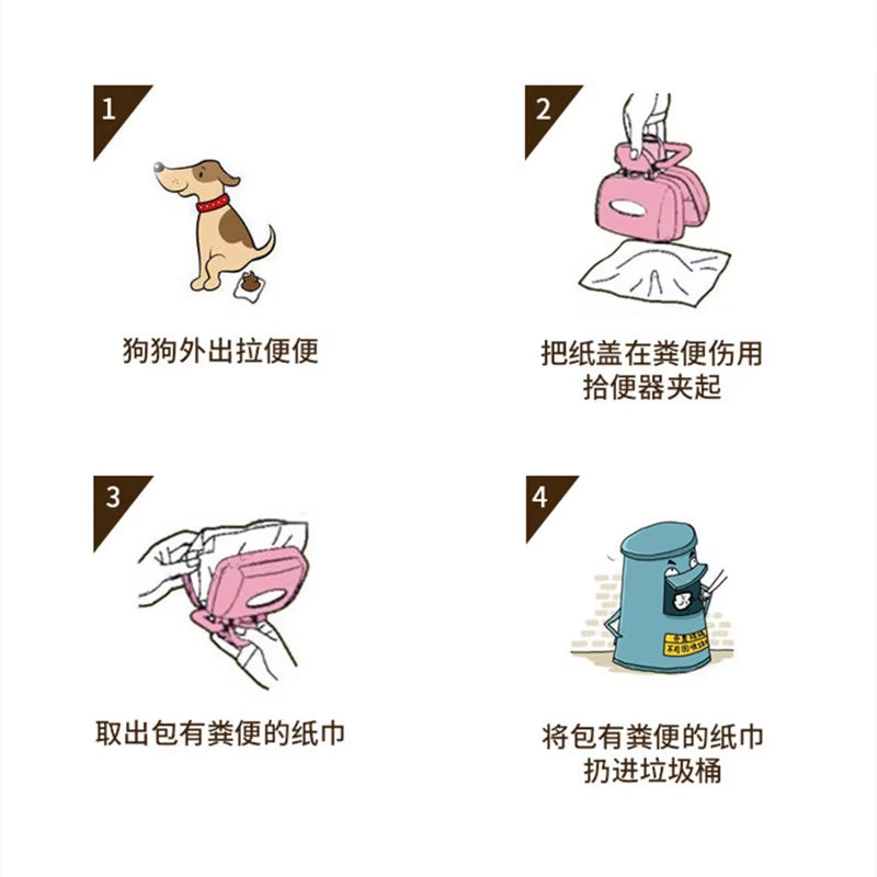 Portable Dog Pooper Scooper 