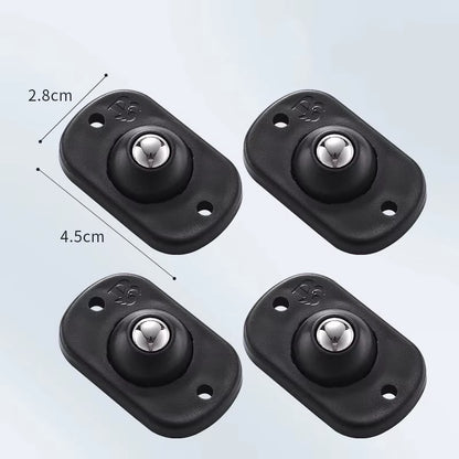 Self-Adhesive Universal Pulley Wheels